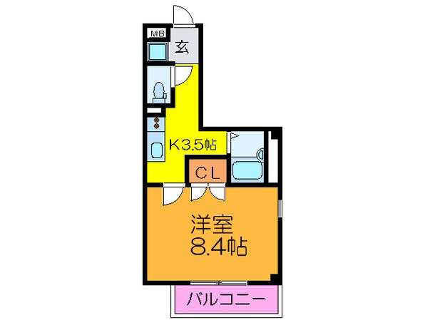 ハイツＳＨＵＷＡⅡの物件間取画像